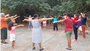 Cras Krahô realiza atividade do projeto Conhecendo Minha Cidade