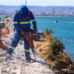 Obras na ponte entre Palmas e Luzimangues alcançam 85% de execução e exigem atenção redobrada de motoristas e ciclistas