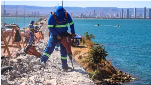 Obras na ponte entre Palmas e Luzimangues alcançam 85% de execução e exigem atenção redobrada de motoristas e ciclistas